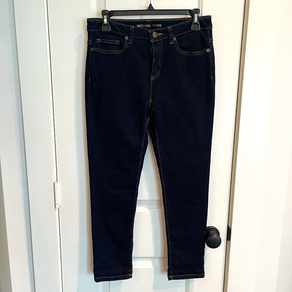 Michael Kors Izzy Cropped Skinny Jeans